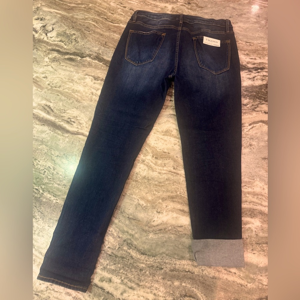 VIGOSS Thompson Tomboy Jeans - Indigo - Size 12 - Picture 3 of 5